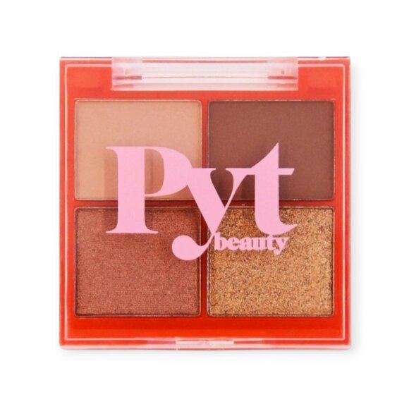 PYT Beauty Warm Lit Nude Mini Eyeshadow Palette NWT - Picture 3 of 4